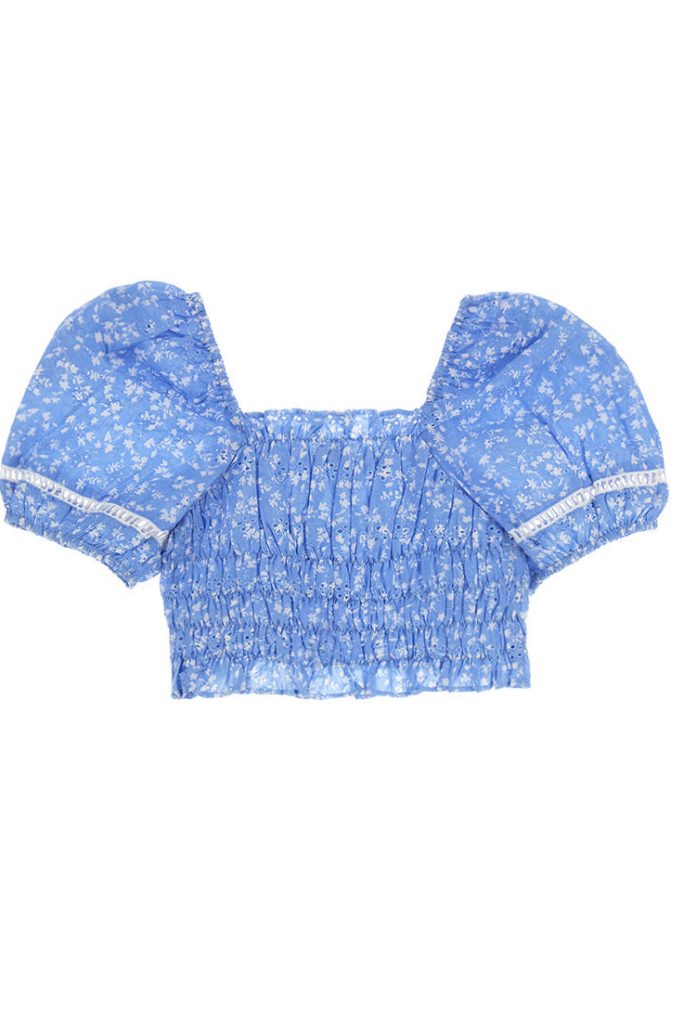 Miss lace girl sangallo top