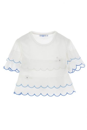 Miss lace girl t-shirt with applications 3
