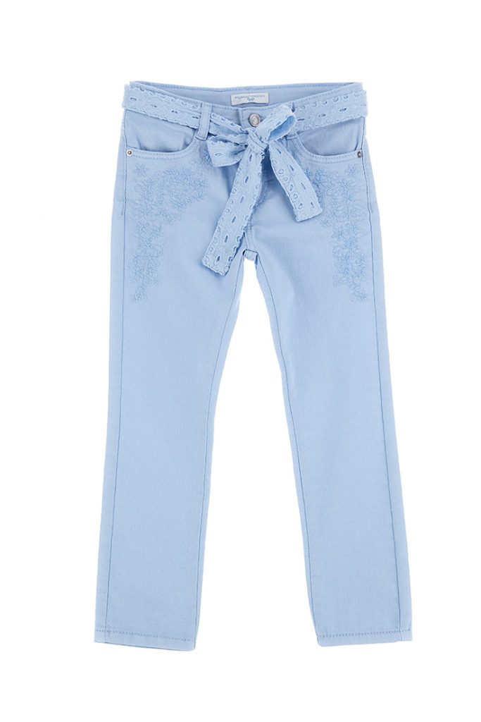 Miss lace girl slim model trousers
