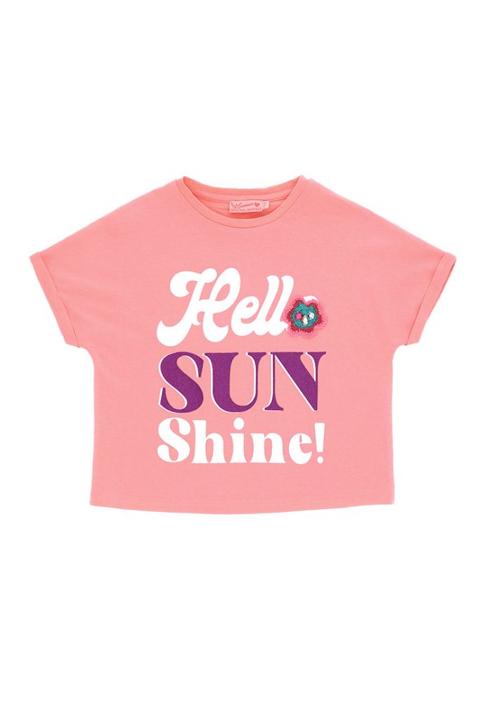 Ibiza’S Market Girl T-Shirt With Cuff