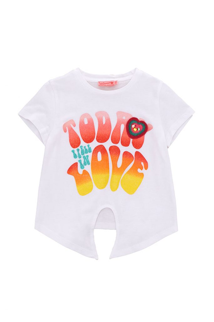 Ibiza’S Market Girl T-Shirt With Knot
