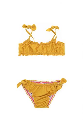 Beachwear girl glitter effect beach set