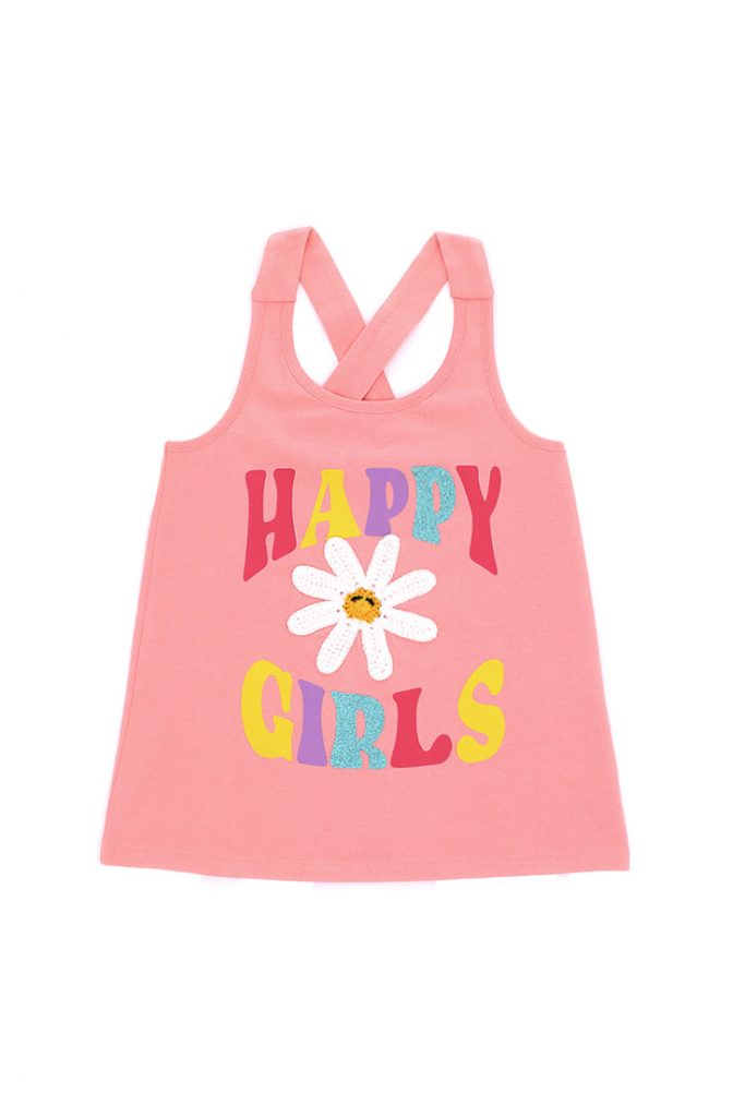 Ibiza’s market girl tank top with braces 2