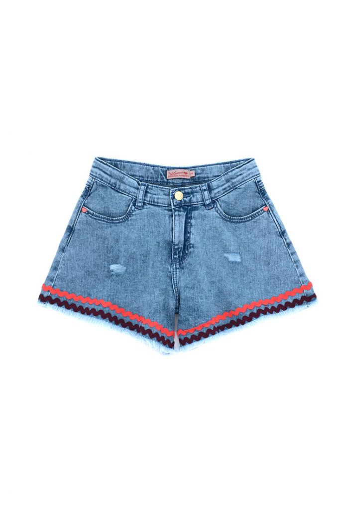 Ibiza’s market girl denim shorts