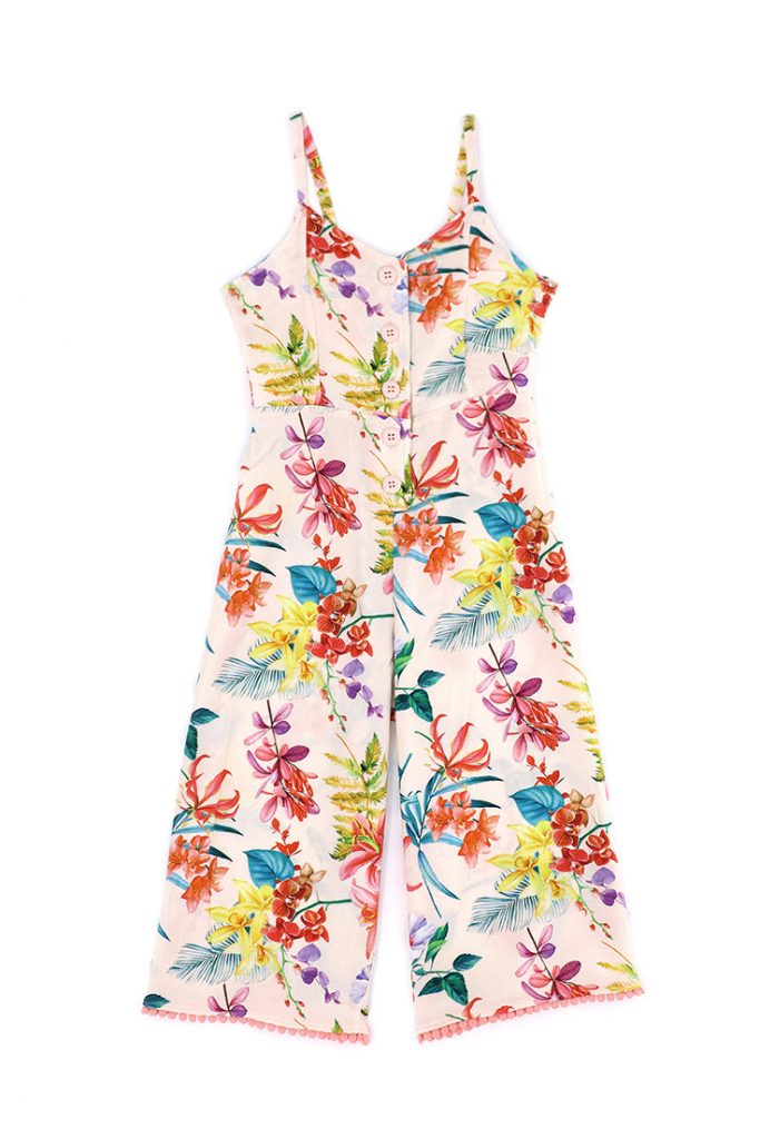Ibiza’s market girl cotton overalls