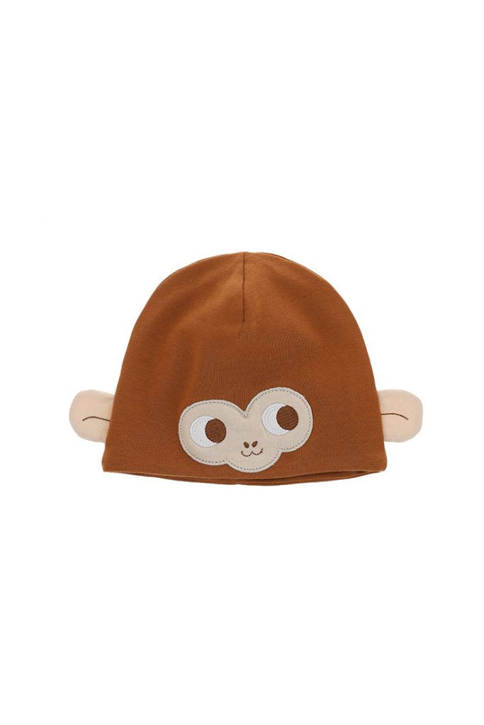 Sunny wild new born boy hat with 3d ears