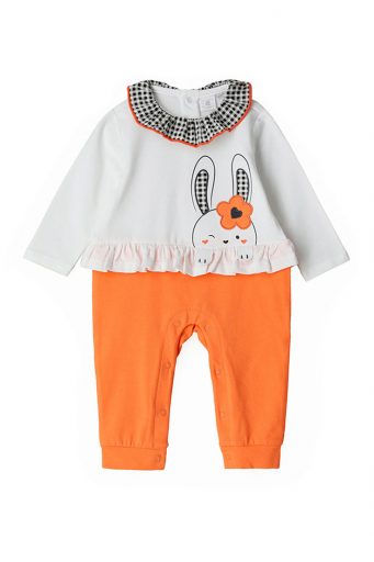 Blacky blaze new born girl romper with embroidery 1