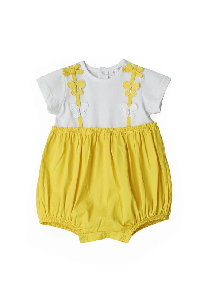 Sunny wild new born girl cotton romper 2