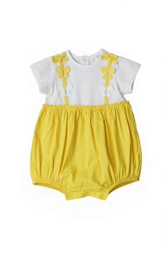 Sunny wild new born girl cotton romper 2