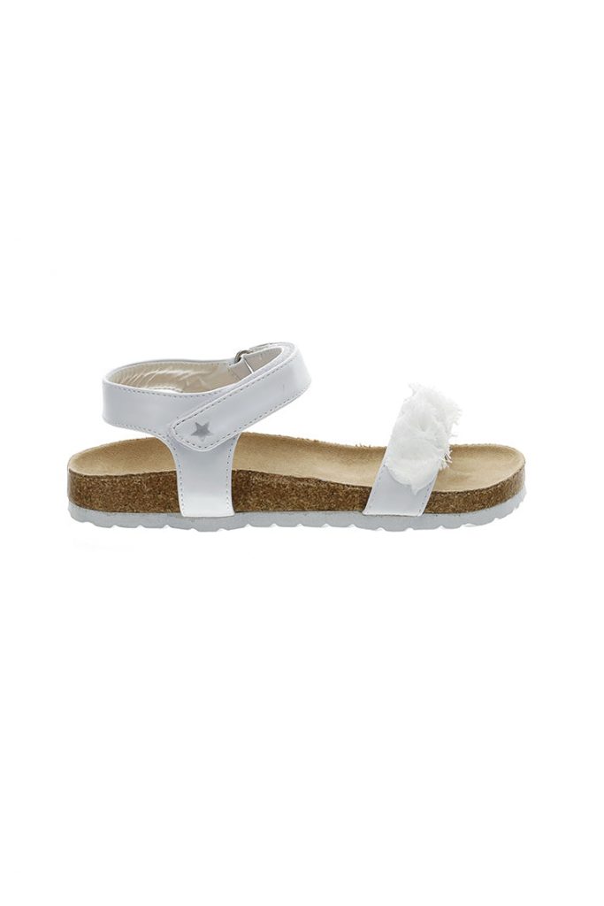 Basico spring girl sandals with applications