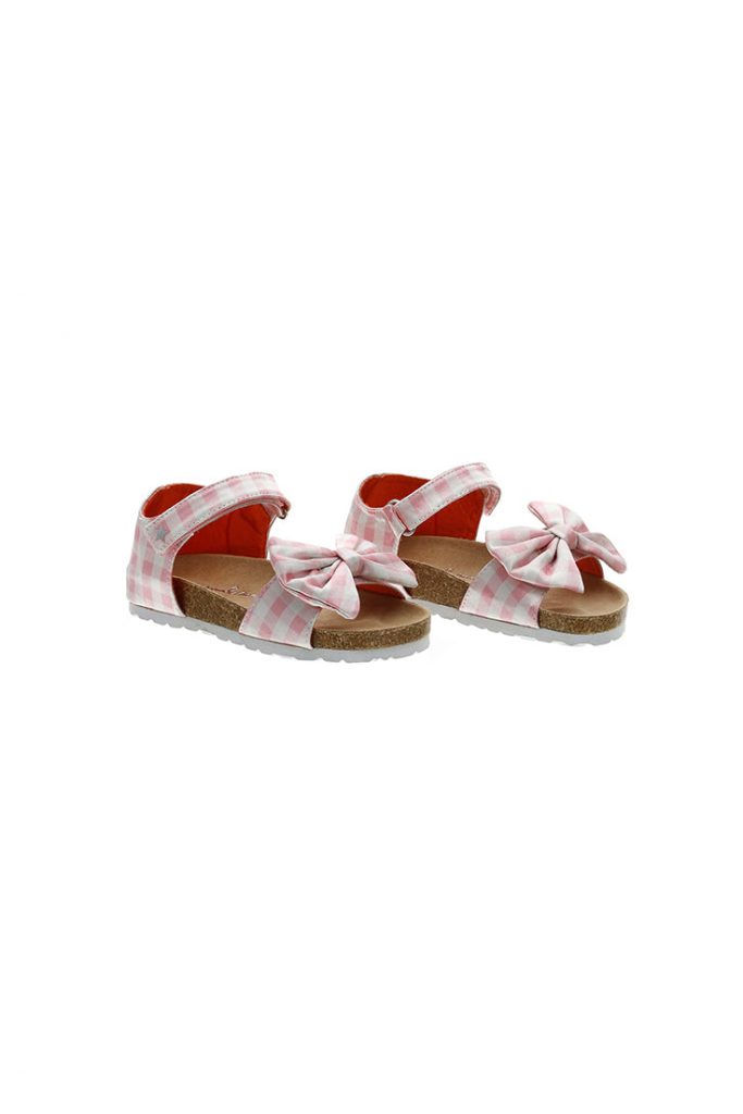 Basico Spring Baby girl Fabric Sandals
