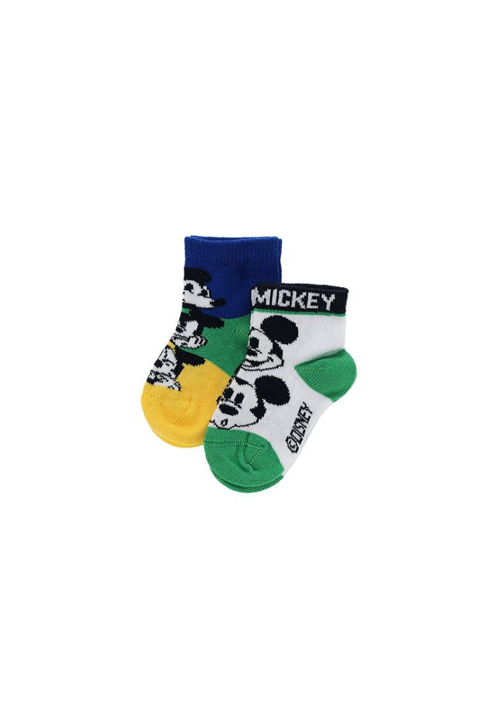 Basico spring baby boy disney bi-pack socks 1