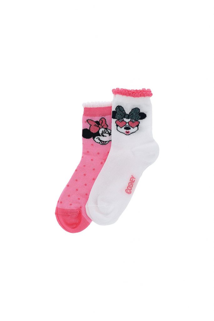 Basico spring girl bi-pack dinsey socks