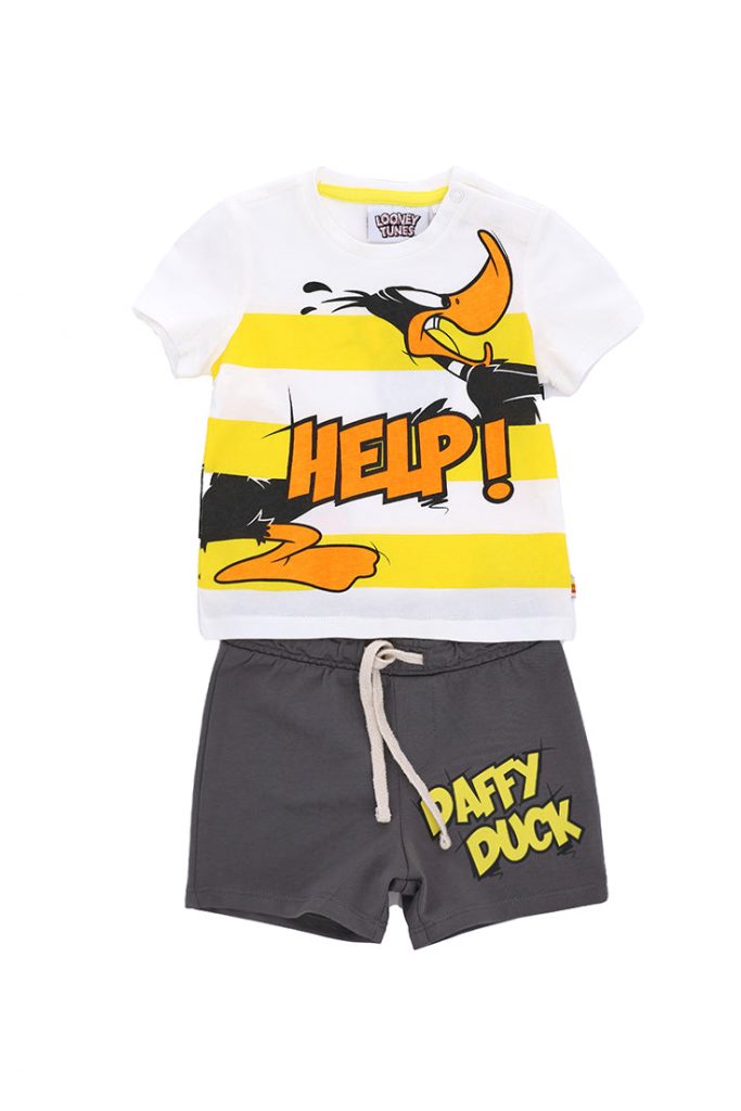 Sunny sunday baby boy looney tunes 2 piece set
