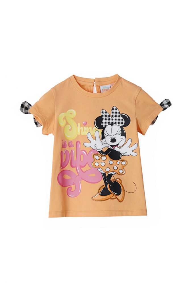 Flower market baby girl t-shirt disney minnie