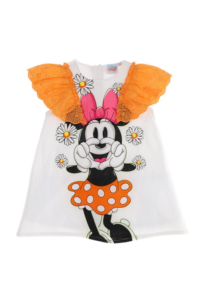 Flower market baby girl disney minnie dress
