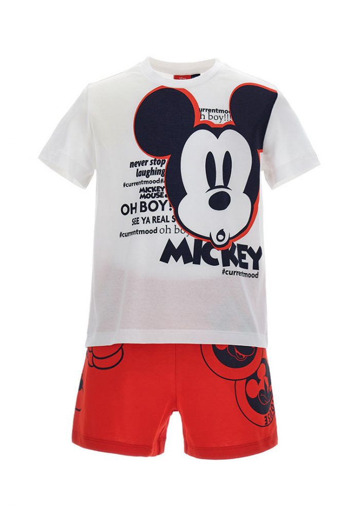 Good night boy disney mickey short pajamas