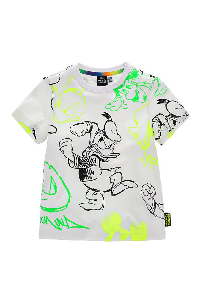Street sport boy disney t-shirt with prints 1