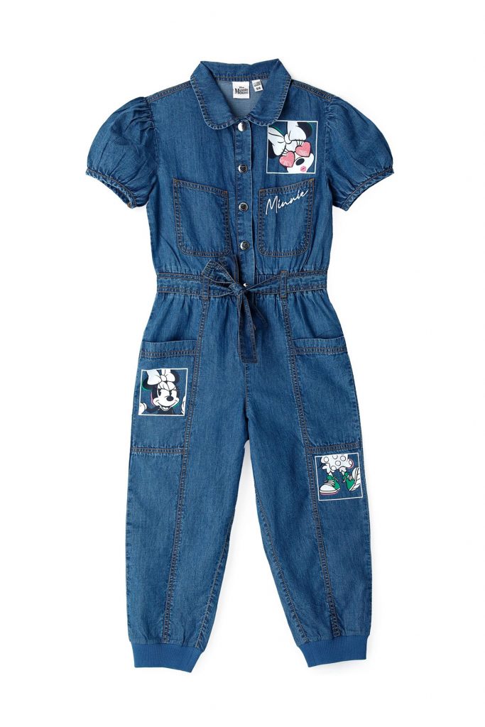 Miss Couture Girl Disney Overalls