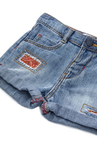 Bahia Match Baby boy Denim Bermuda Shorts