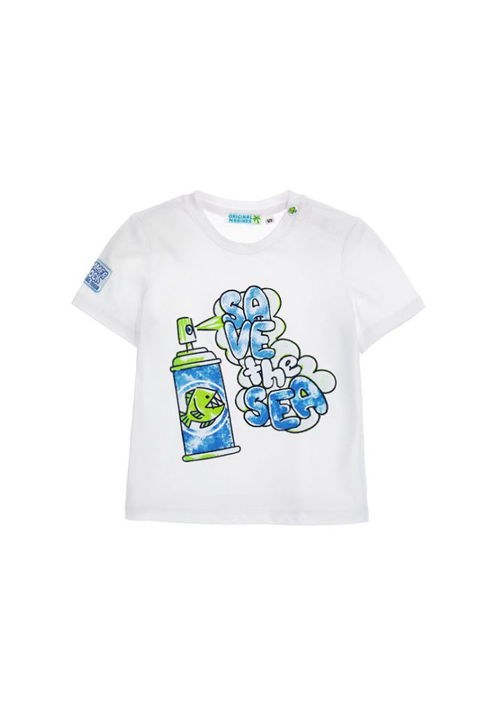 Shark shock baby boy short sleeve t-shirt 17