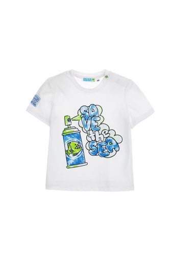 Shark shock baby boy short sleeve t-shirt 17