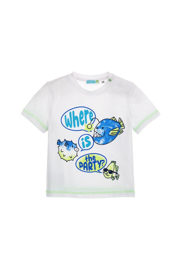 Shark shock baby boy short sleeve t-shirt 33
