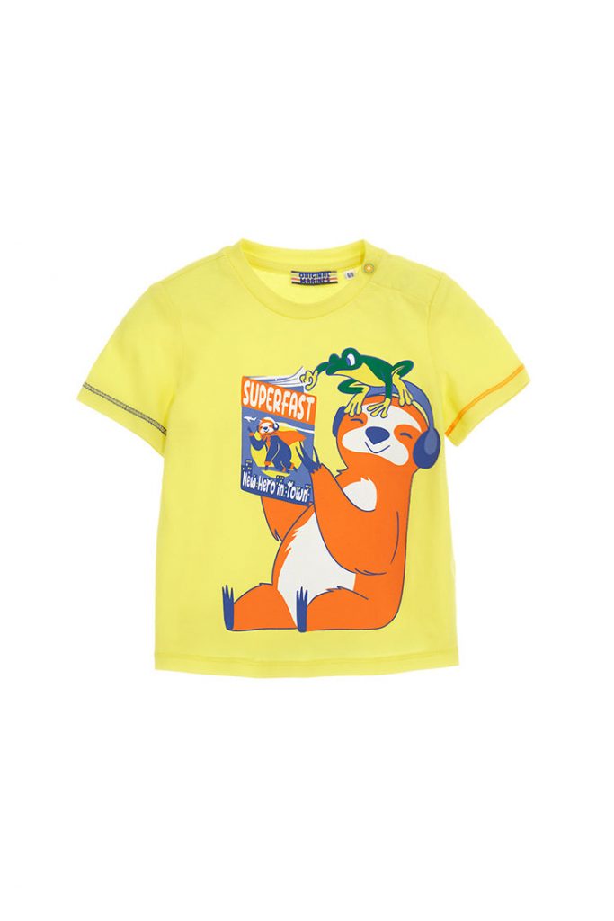 Crazy jungle  baby boy short sleeve t-shirt 18