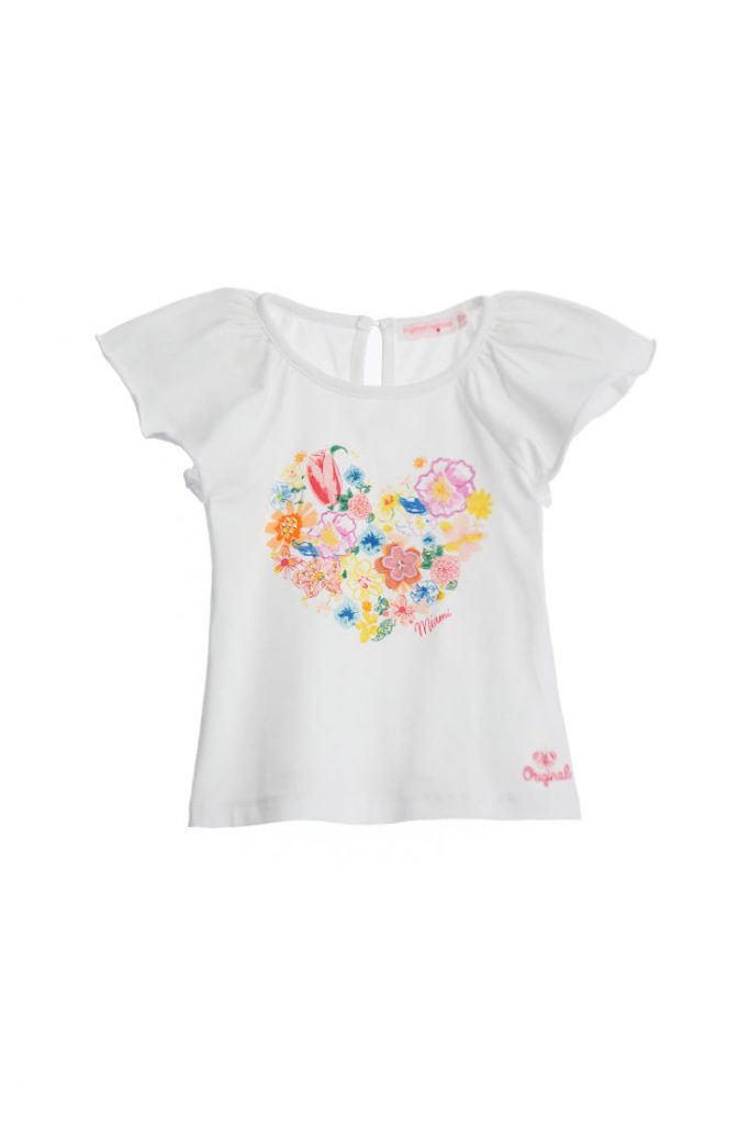 Colorfully baby girl short sleeve t-shirt 34