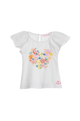 Colorfully baby girl short sleeve t-shirt 34