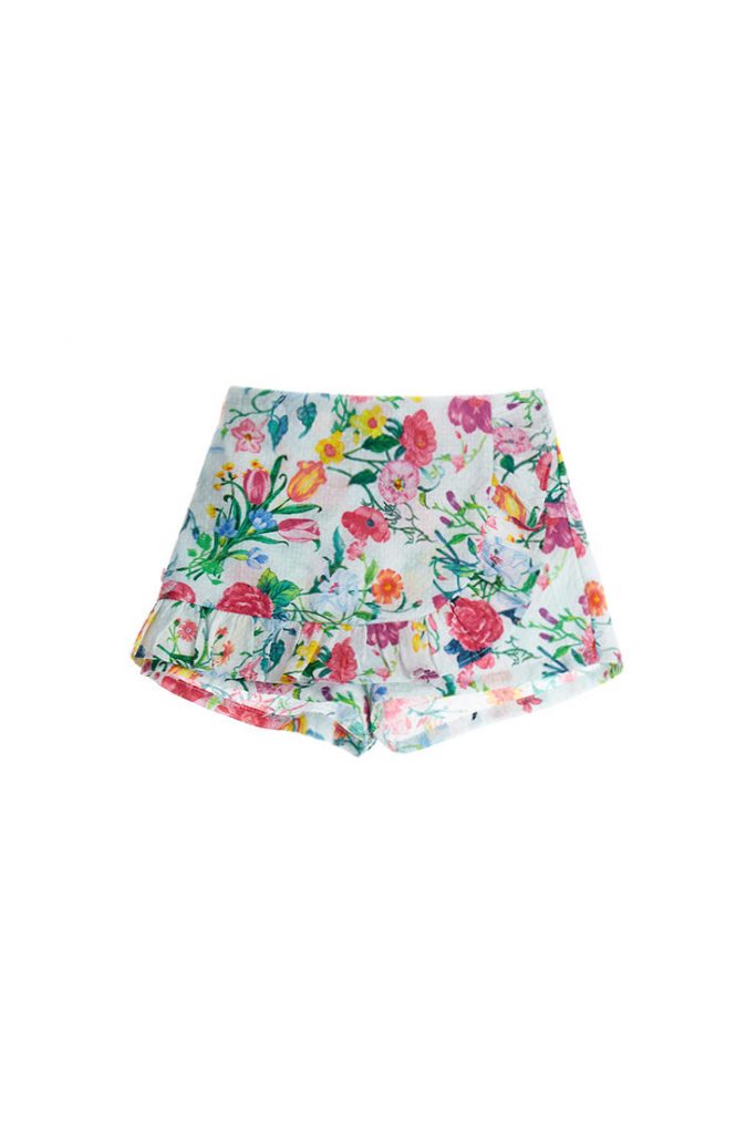 Colorfully baby girl pants skirt 1