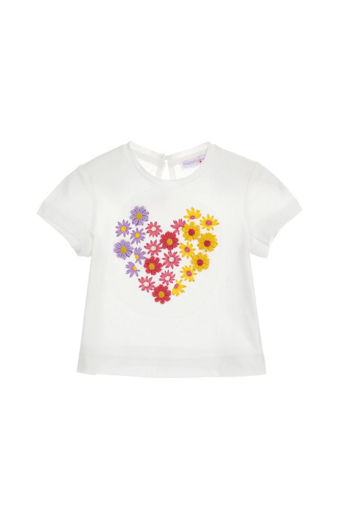 Daisy crazy baby girl short sleeve t-shirt 7