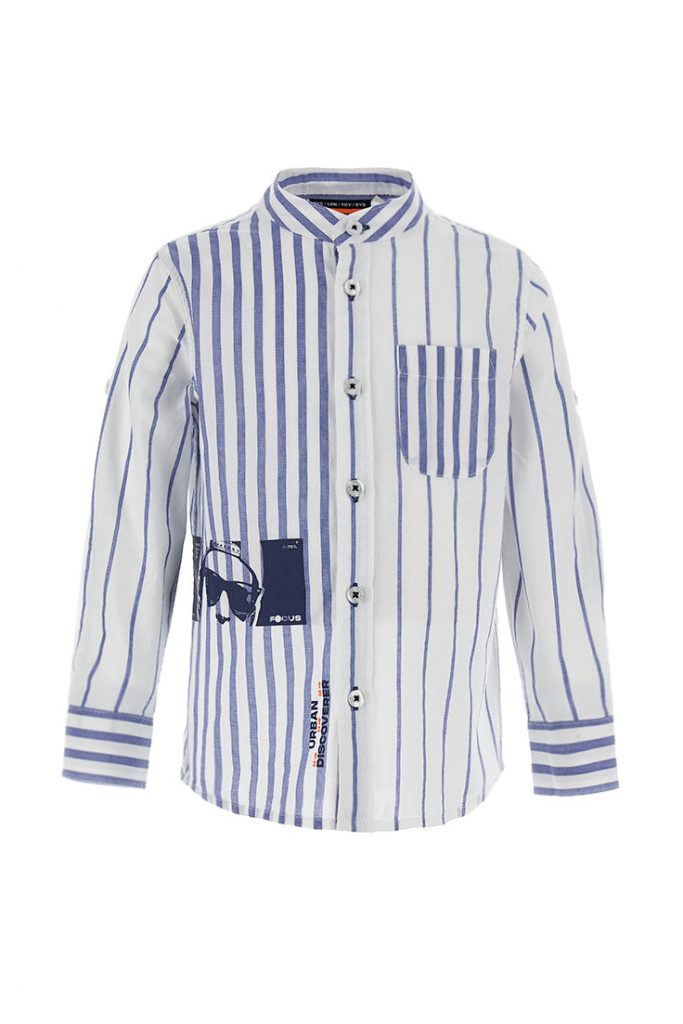 Desert shade boy cotton shirt 1