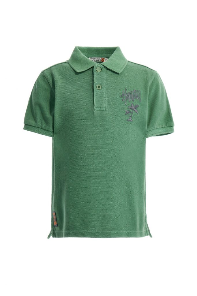 Ethno beach  boy piquet polo shirt 4