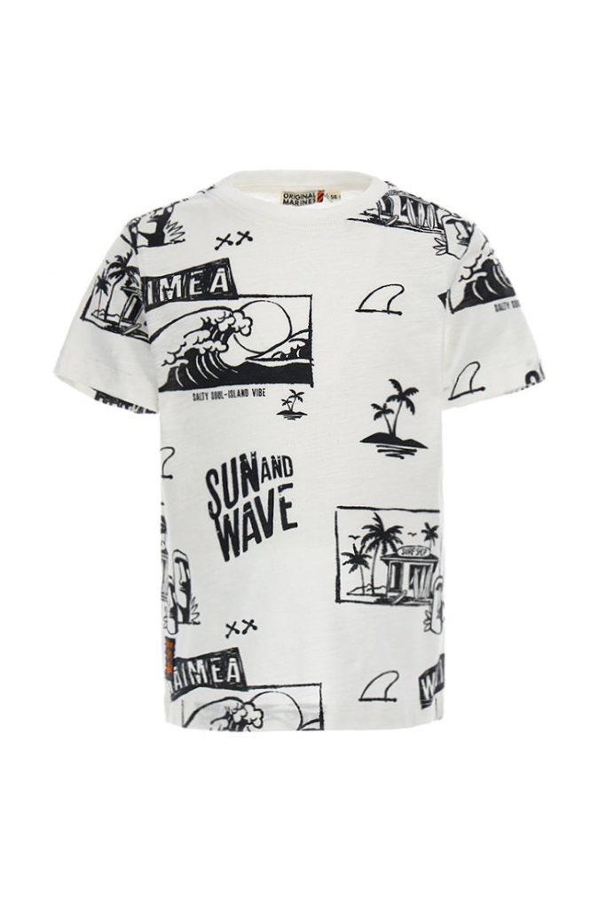Ethno beach  boy short sleeve t-shirt 42