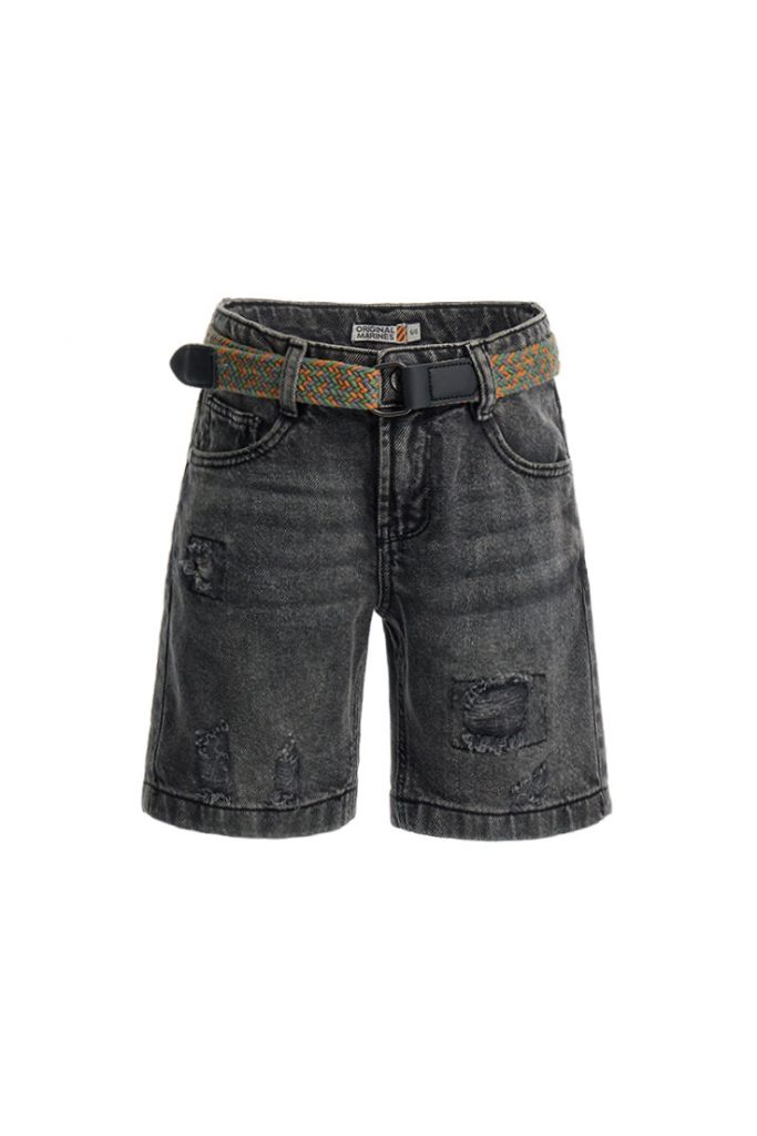 Ethno beach  boy 5 pocket bermuda shorts