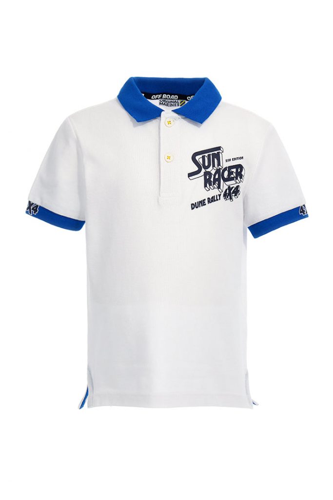 Off road boy piquet polo shirt 5