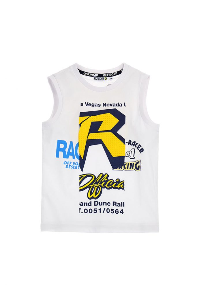 Off road boy cotton tank top 3
