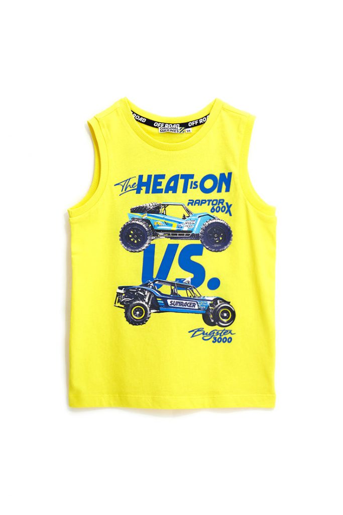 Off road boy cotton tank top 5