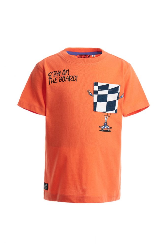 Stay on board boy short sleeve t-shirt 11