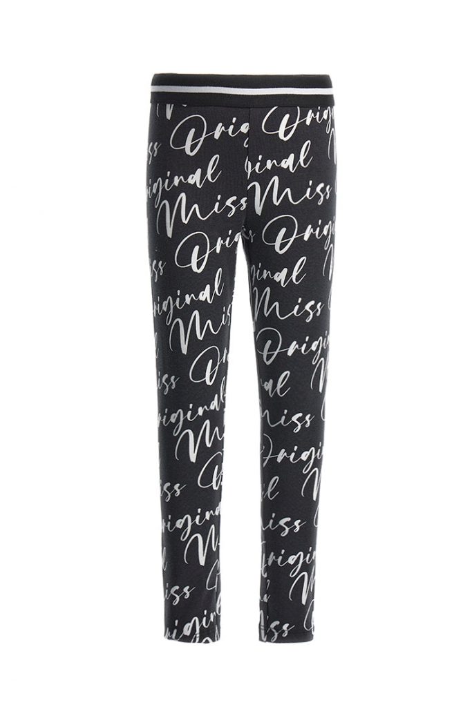 Active girl pants with elastic 2