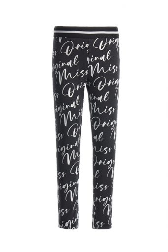 Active girl pants with elastic 2