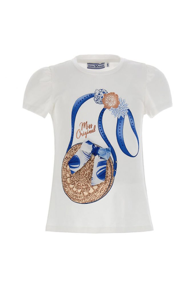 Romantic Day Girl T-Shirt With Rhinestone 1