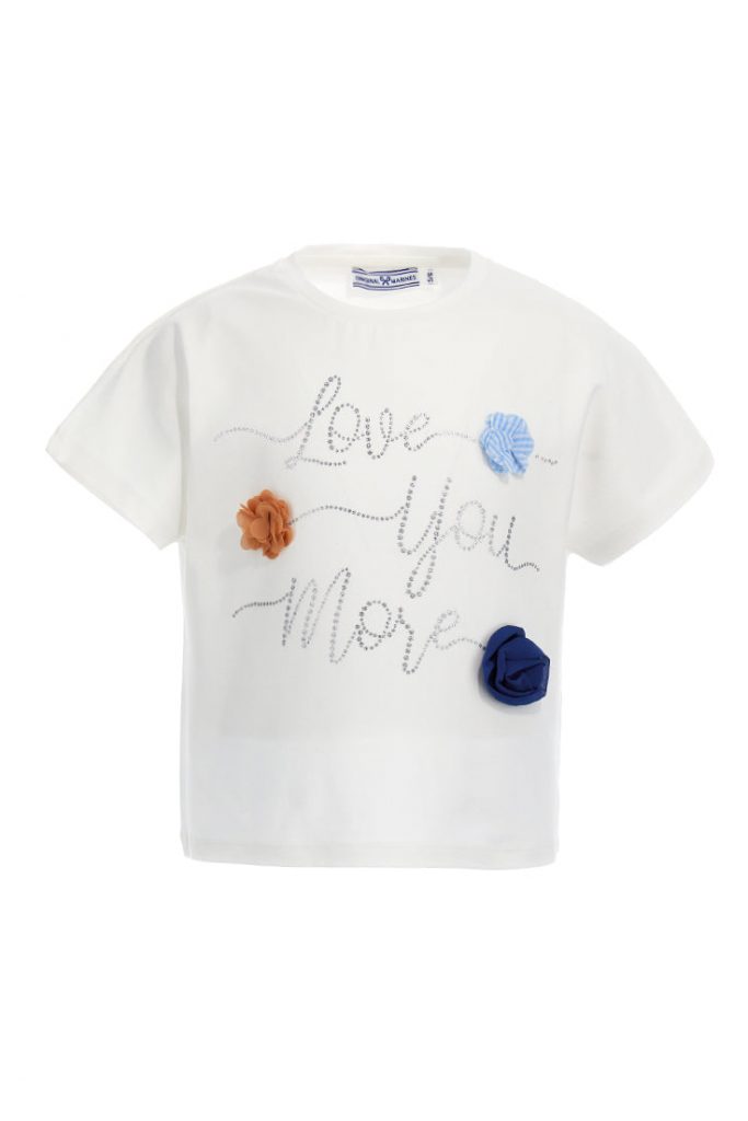 Romantic Day Girl T-Shirt With Flowers