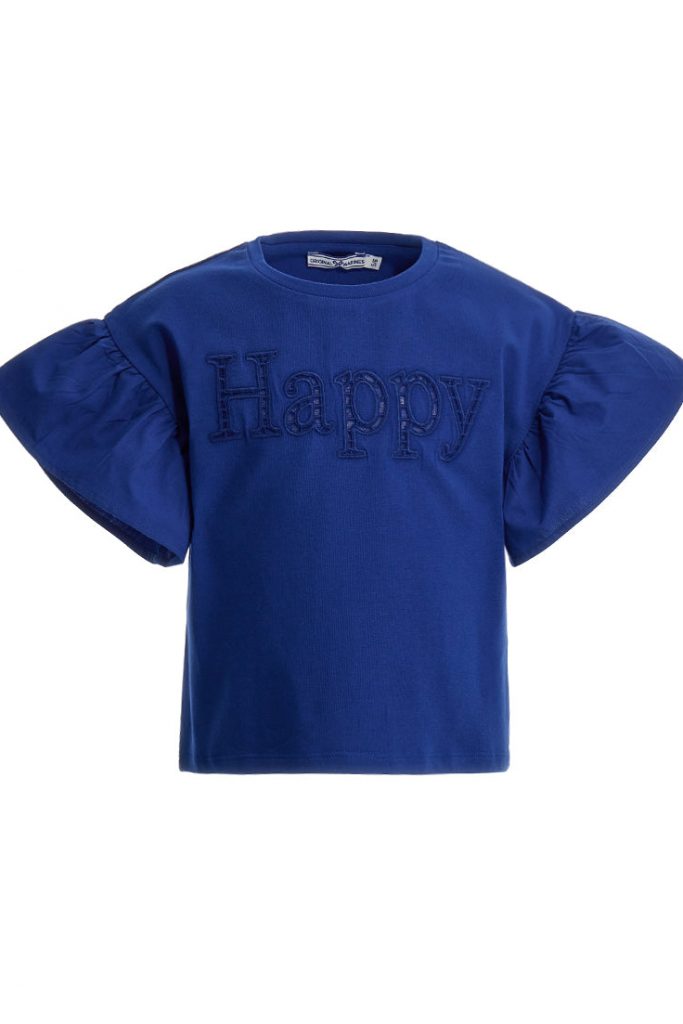 Romantic Day Girl T-Shirt With Tulle