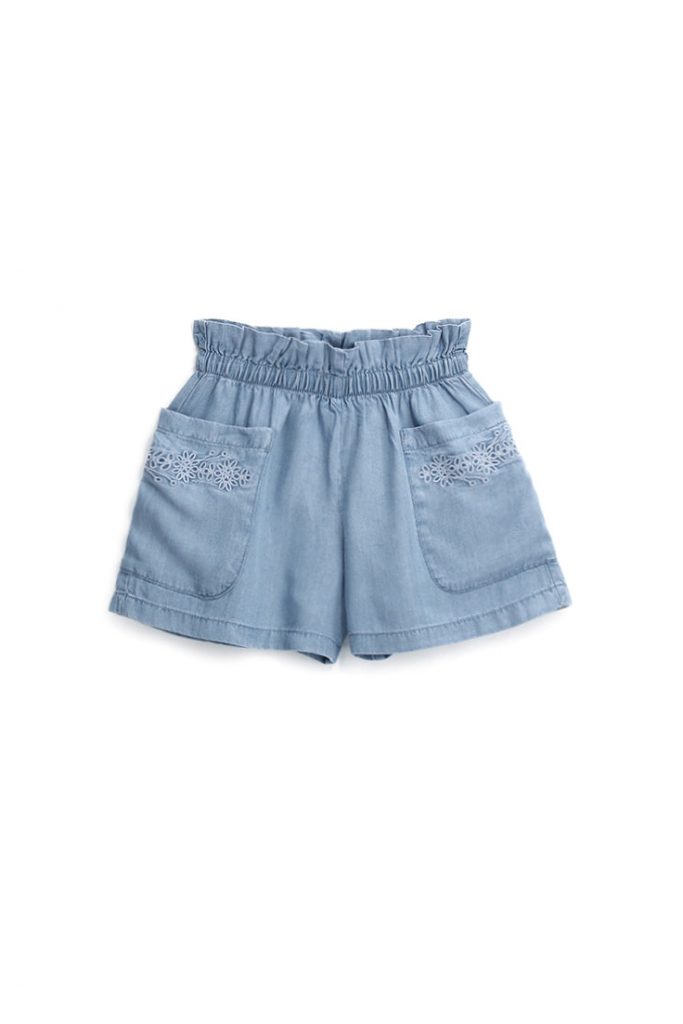 Romantic day girl bermuda jeans