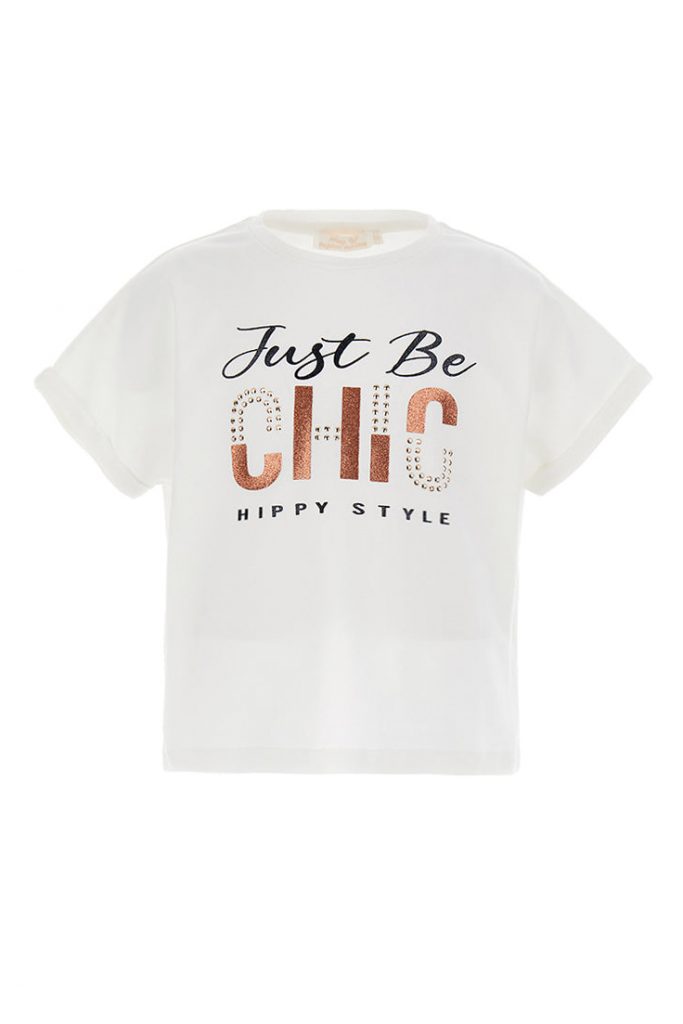 Ethno hippy chic girl t-shirt with laap