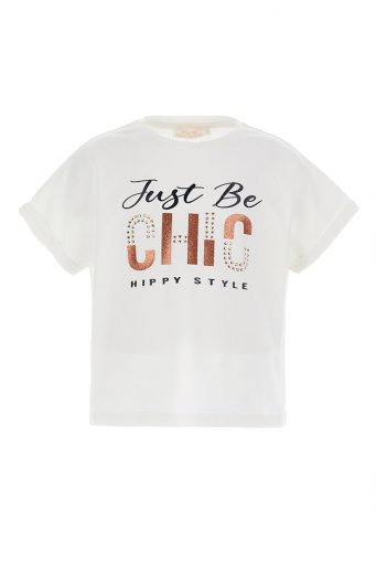 Ethno hippy chic girl t-shirt with laap