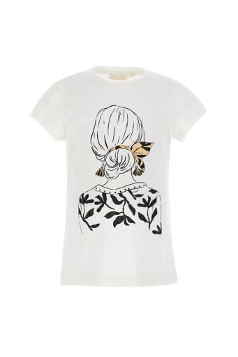Ethno hippy chic girl t-shirt with rhinestone 3