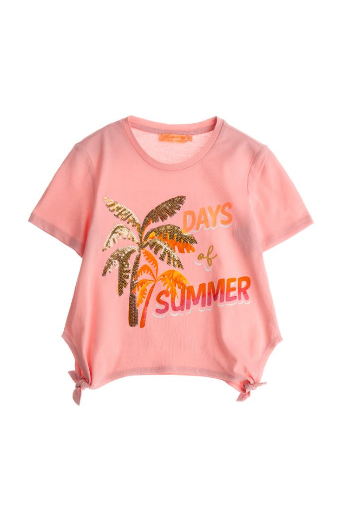 Boho picnic girl t-shirt with glitter 5
